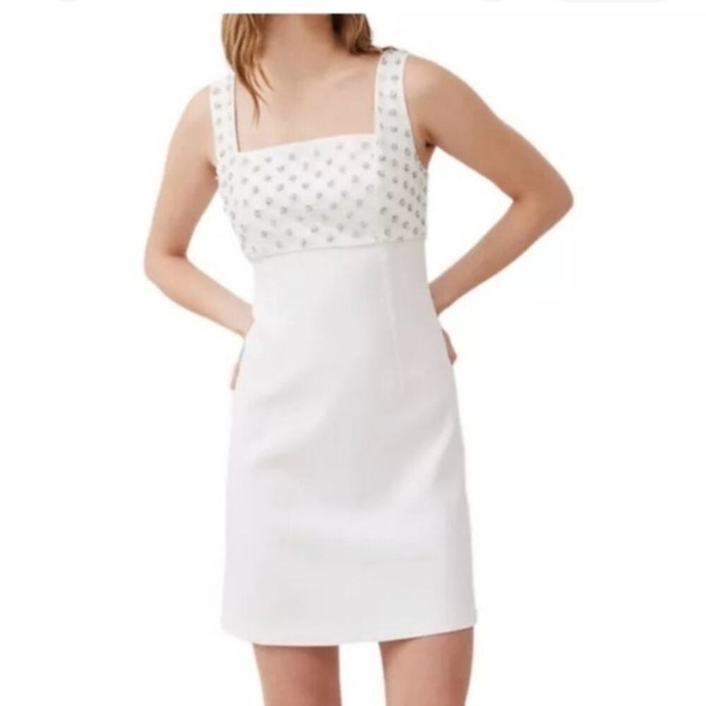 Gorgeous NWT French Connection Embroidered Beaded Dress Size 10